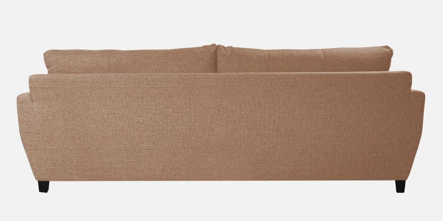 Mario Fabric 3 Seater Sofa In Cosmic Beige Colour - Febonic Living