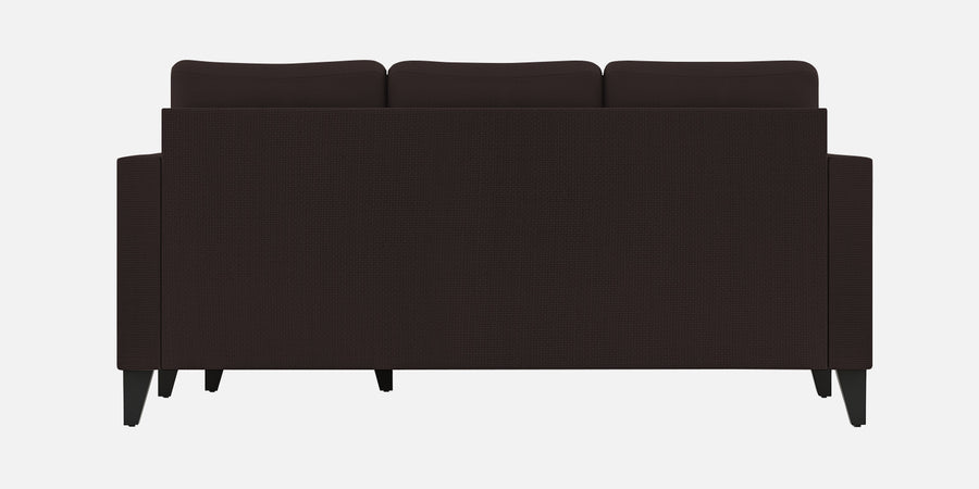 Nori Fabric Lhs Sectional Sofa 2 Lounger In Dark Brown Colour - Febonic Living