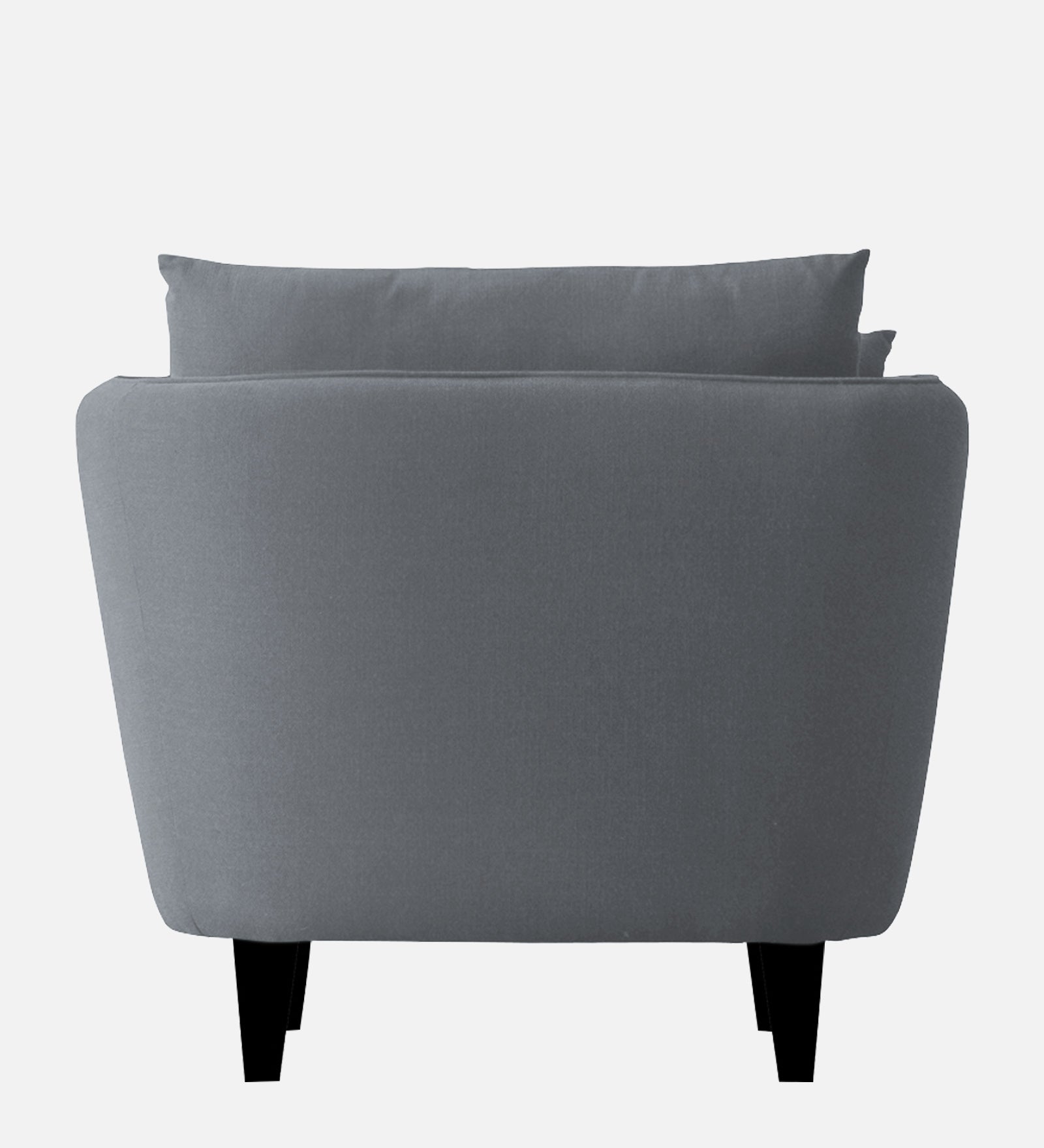 Norway Velvet 1 Seater Sofa In Pubble Grey Colour