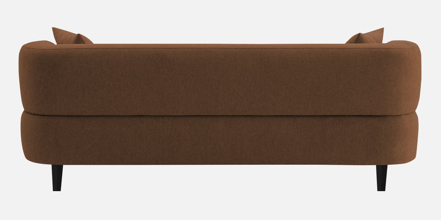 Carson Fabric 3 Seater Sofa In Chestnut Brown Colour - Febonic Living