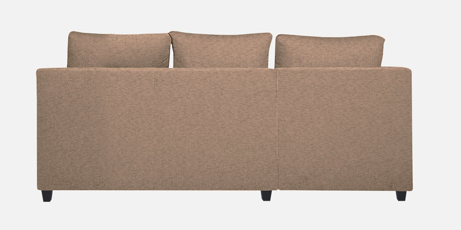 Nebula Fabric Rhs Sectional Sofa 2 Lounger In Cookie Beige Colour - Febonic Living