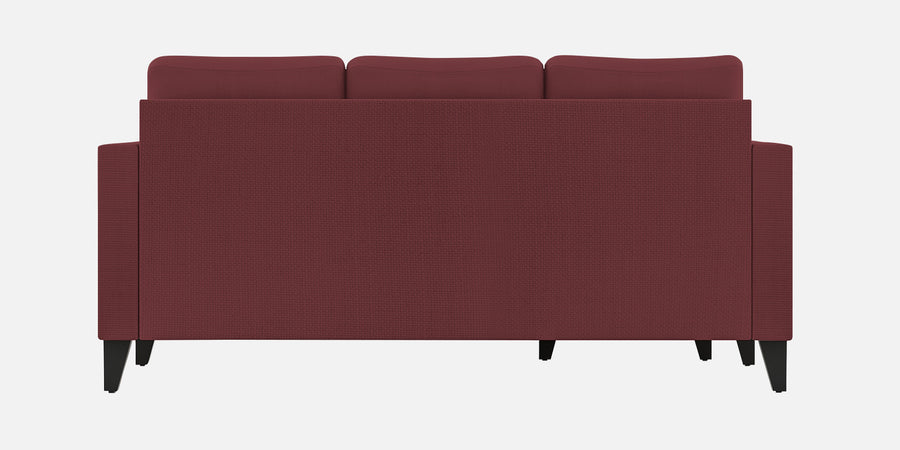 Nori Fabric Rhs Sectional Sofa 2 Lounger In Blaze Red Colour - Febonic Living