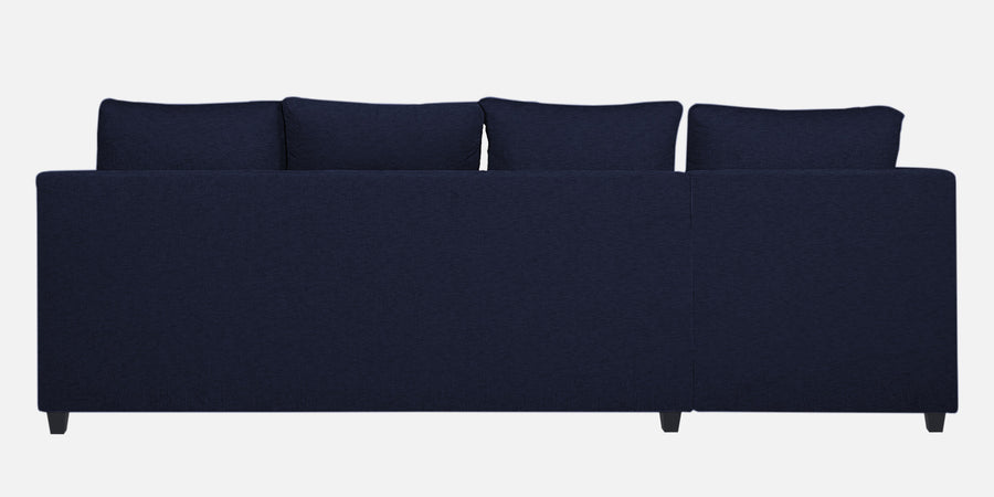Nebula Fabric Rhs Sectional Sofa 3 Lounger In Royal Blue Colour - Febonic Living