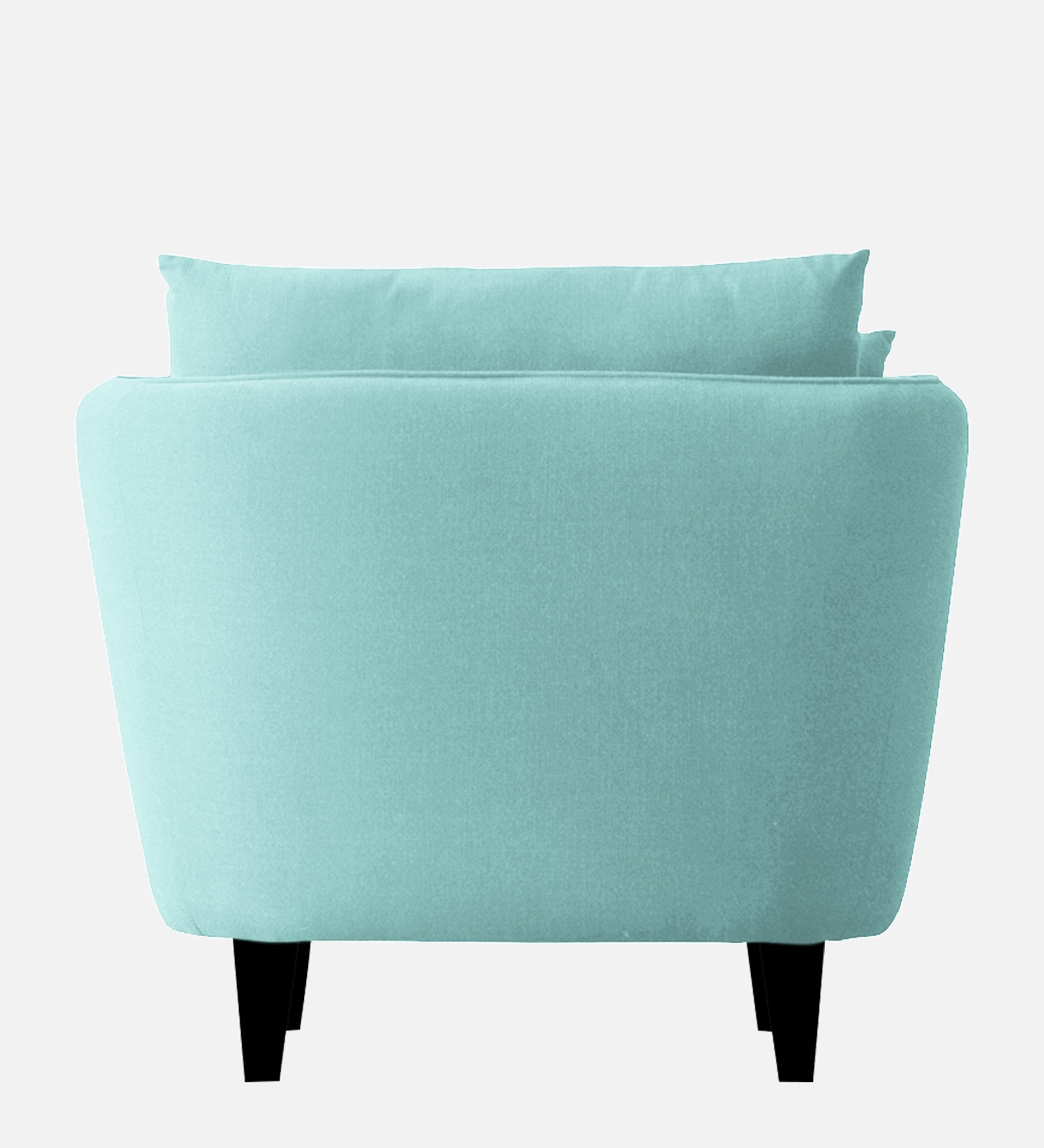 Norway Velvet 1 Seater Sofa In Barmunda Aqua Colour