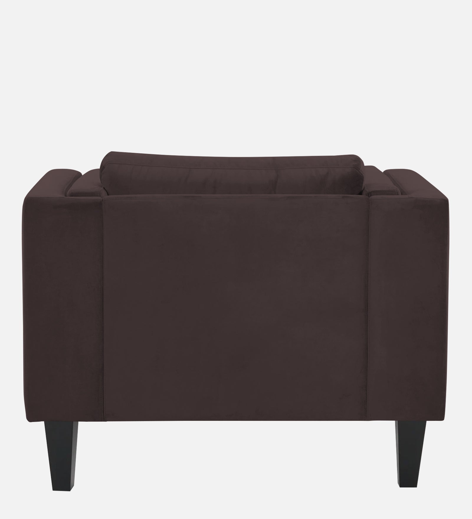 Jasper Velvet 1 Seater Sofa in Mocha Brown Colour