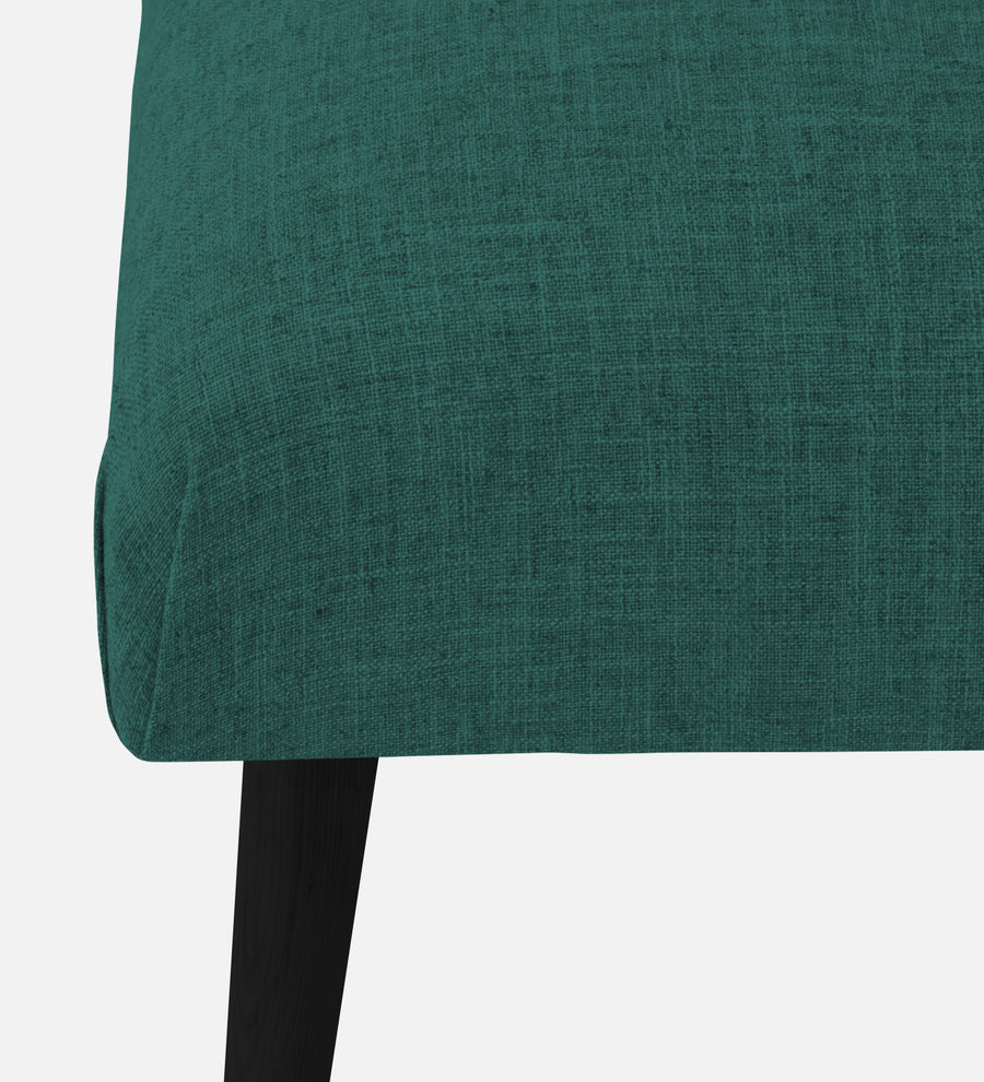 Adon Velvet Bench In Pine Green Colour - Febonic Living
