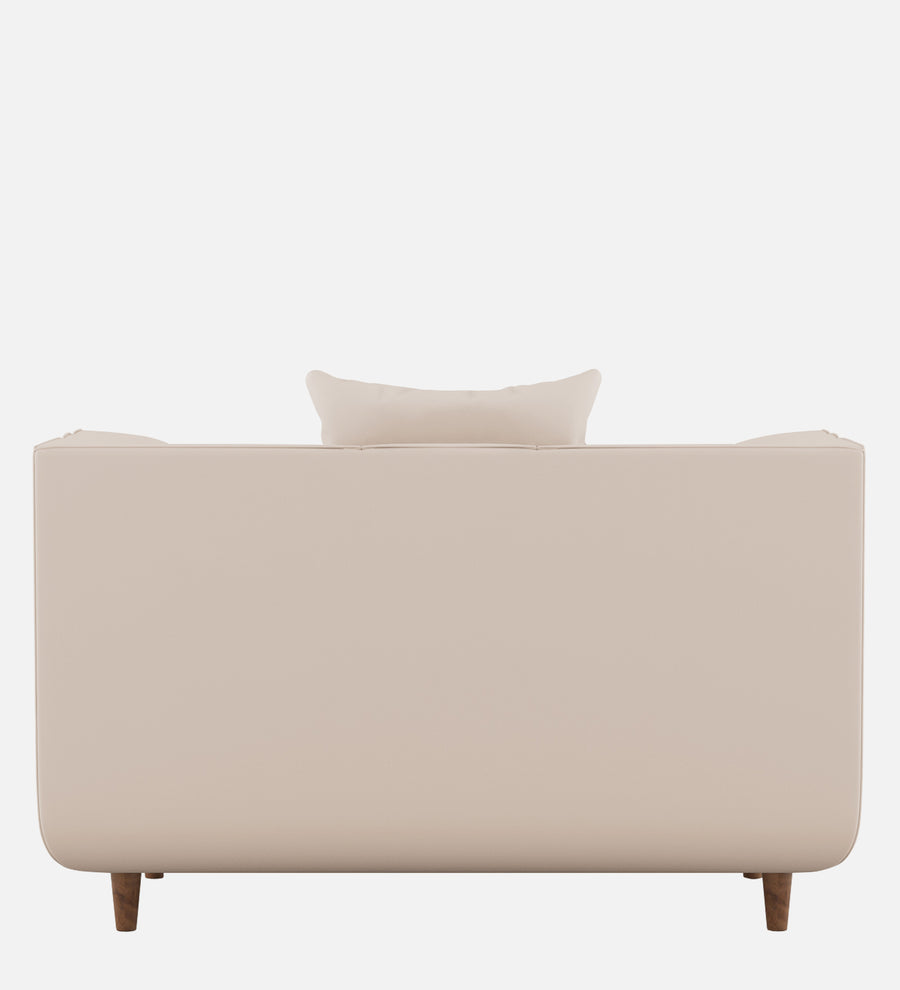 Sumo Velvet 1 Seater Sofa In Camel Beige Colour - Febonic Living