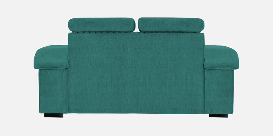 Draco Fabric 2 Seater Sofa In Sea Green Colour - Febonic Living