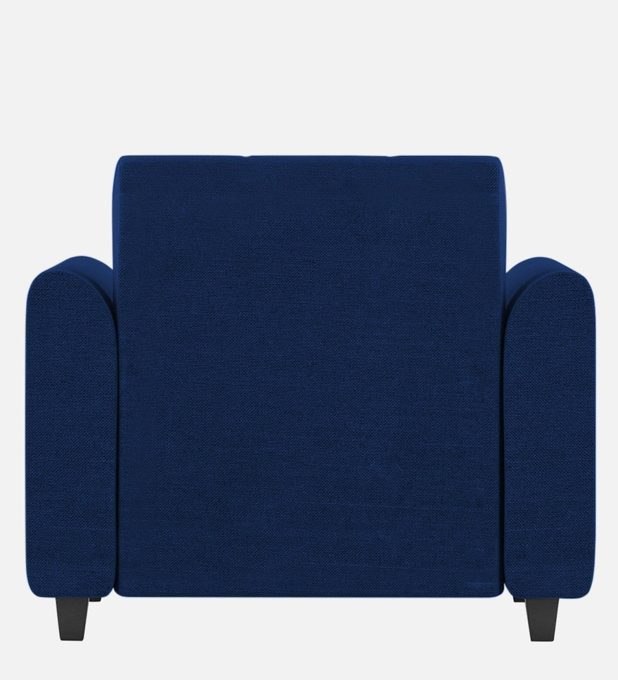 Denmark Fabric 1 Seater Sofa In Royal Blue Colour - Febonic Living