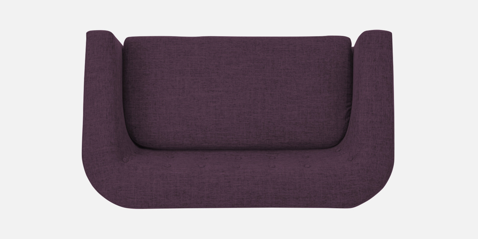 Casper Fabric 2 Seater Sofa in Greek Purple Colour