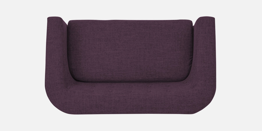 Casper Fabric 2 Seater Sofa In Greek Purple Colour - Febonic Living