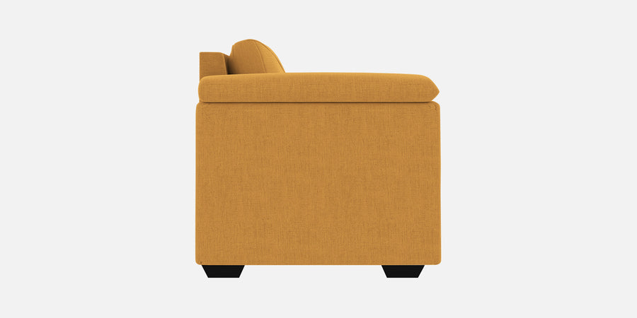 Andres Fabric 3 Seater Sofa In Blush Yellow Colour - Febonic Living