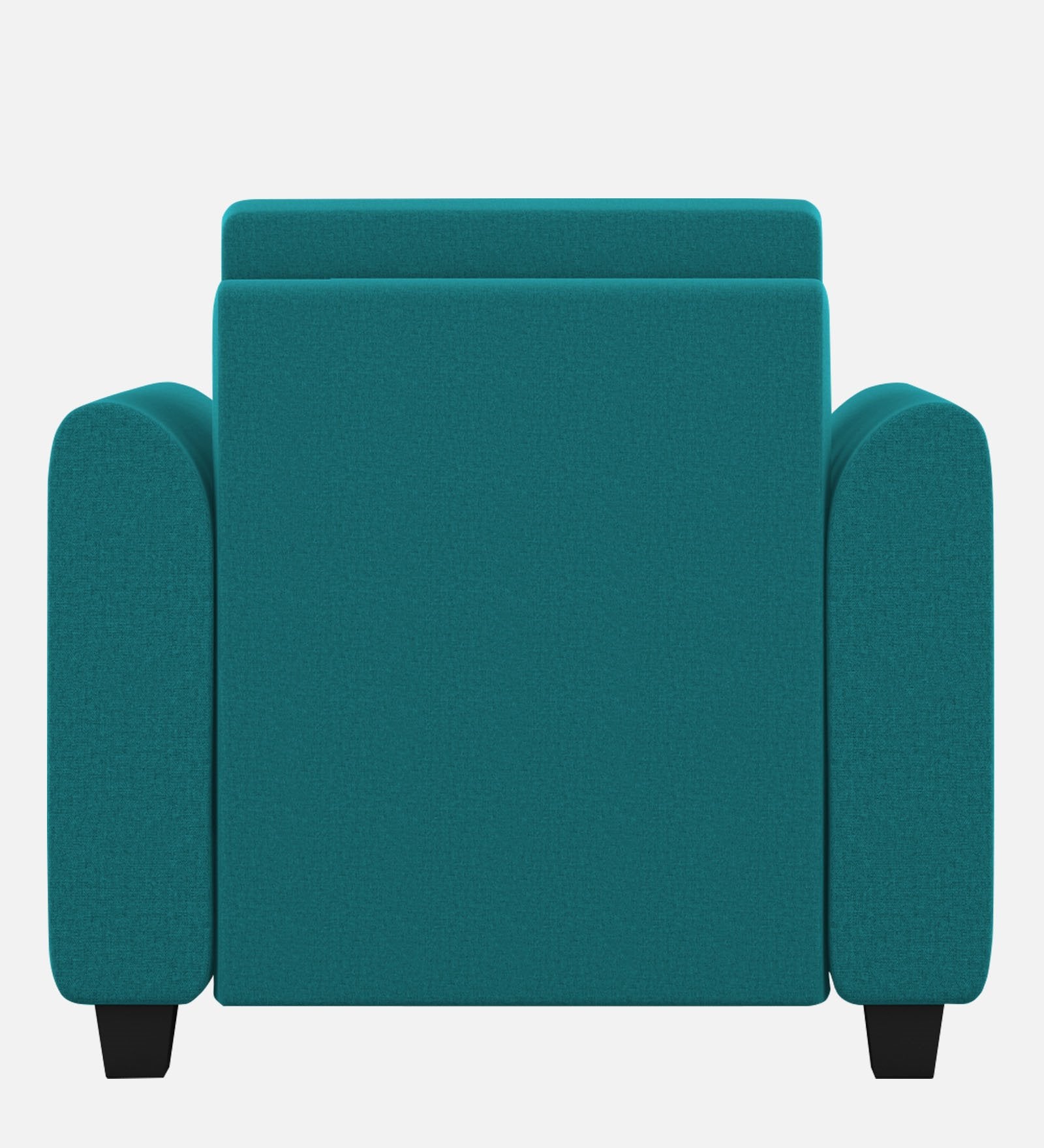 Cosmic Fabric 1 Seater Sofa in Sea Green Colour