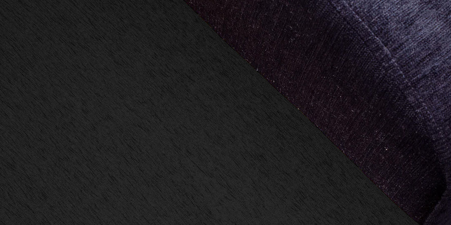 Alex Fabric 2 Seater Sofa In Zed Black Colour - Febonic Living