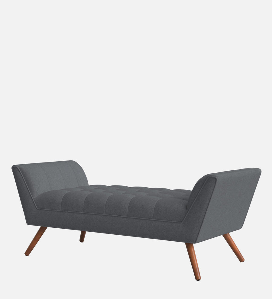 Cartes Velvet Bench In Pubble Grey Colour - Febonic Living