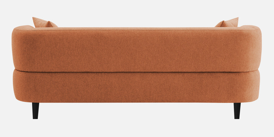 Carson Fabric 3 Seater Sofa In Safforn Orange Colour - Febonic Living