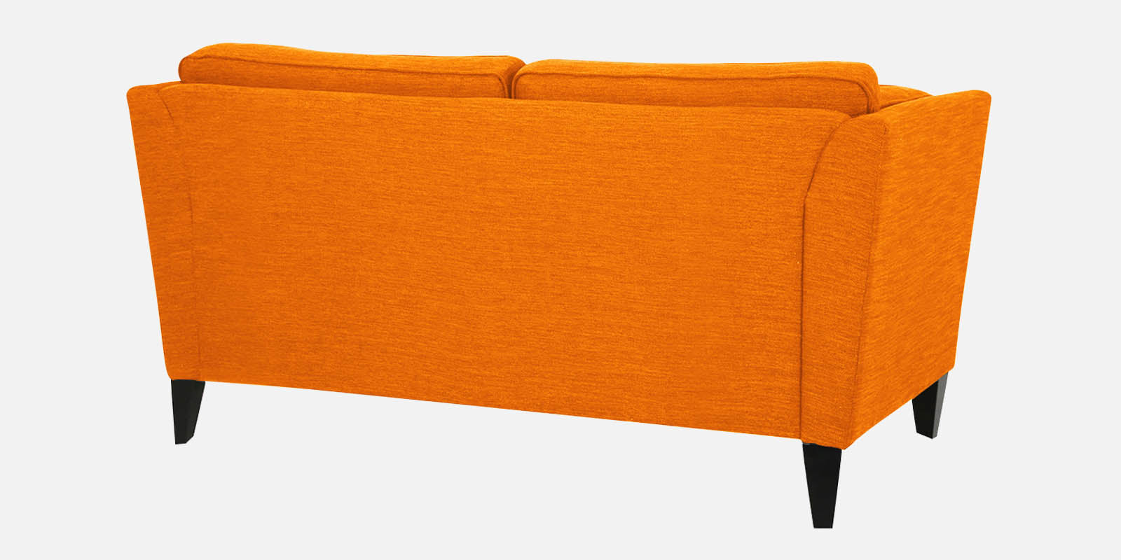 Nigar Fabric 2 Seater Sofa in Vivid Orange Colour