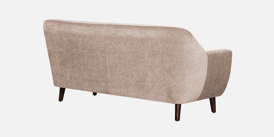 German Fabric 3 Seater Sofa In Kadhi Beige Colour - Febonic Living