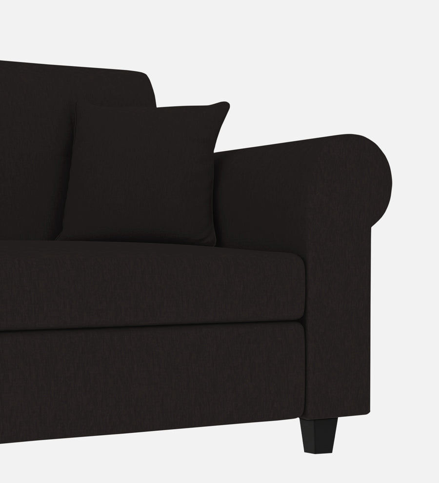 Derado Fabric 1 Seater Sofa In Cara Brown Colour - Febonic Living