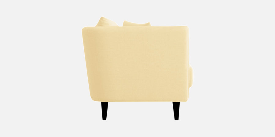 Norway Velvet 3 Seater Sofa In Sandy Beige Colour - Febonic Living
