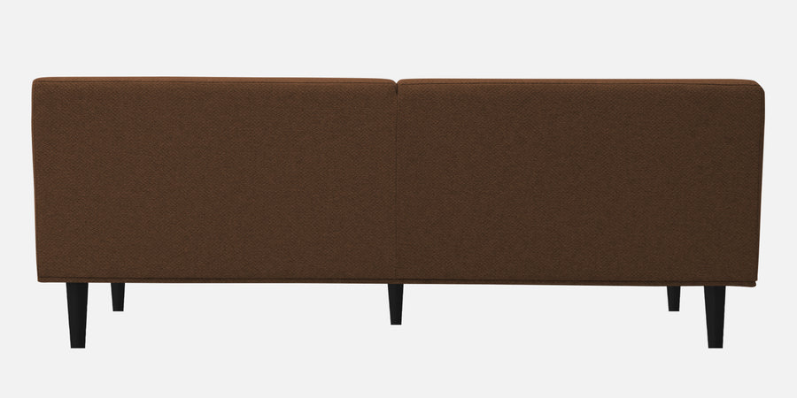 Cobby Fabric 3 Seater Sofa In Chestnut Brown Colour - Febonic Living