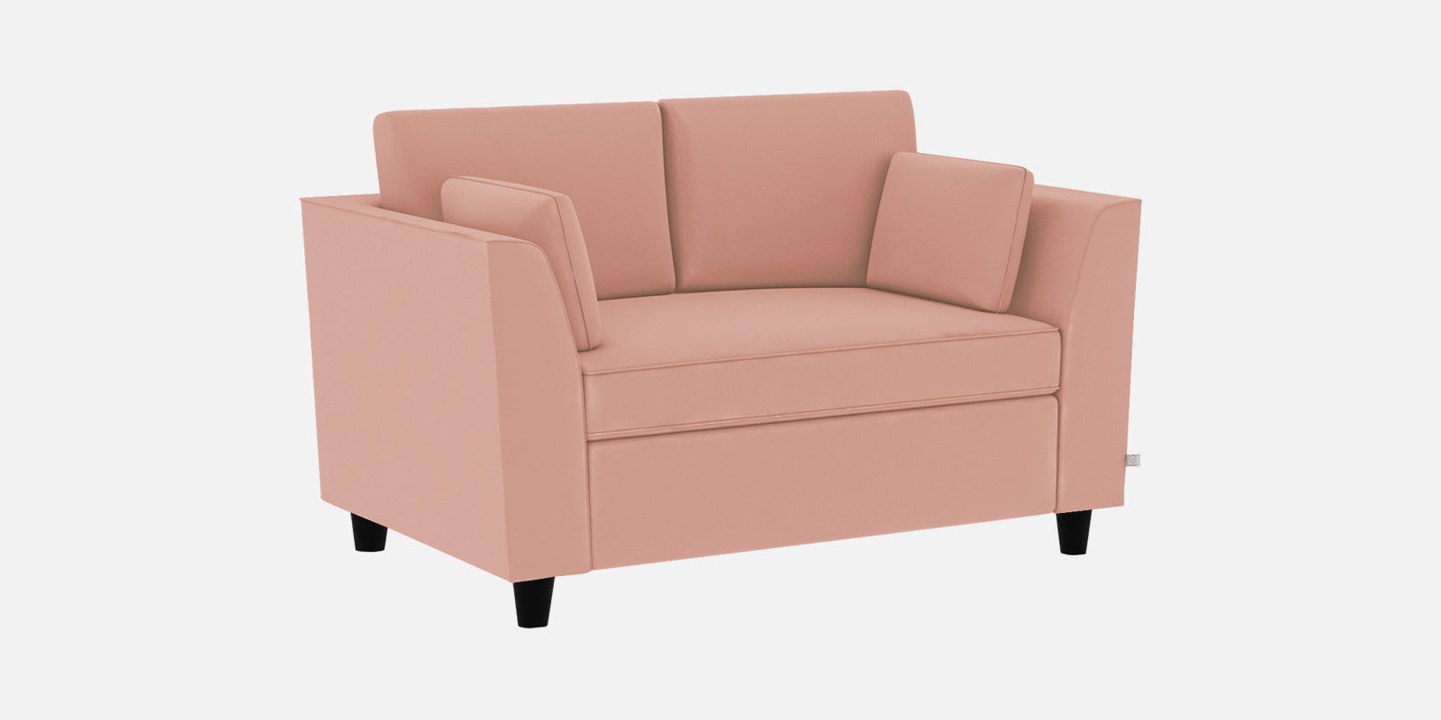 Bristo Velvet 2 Seater Sofa in Blush Pink Colour