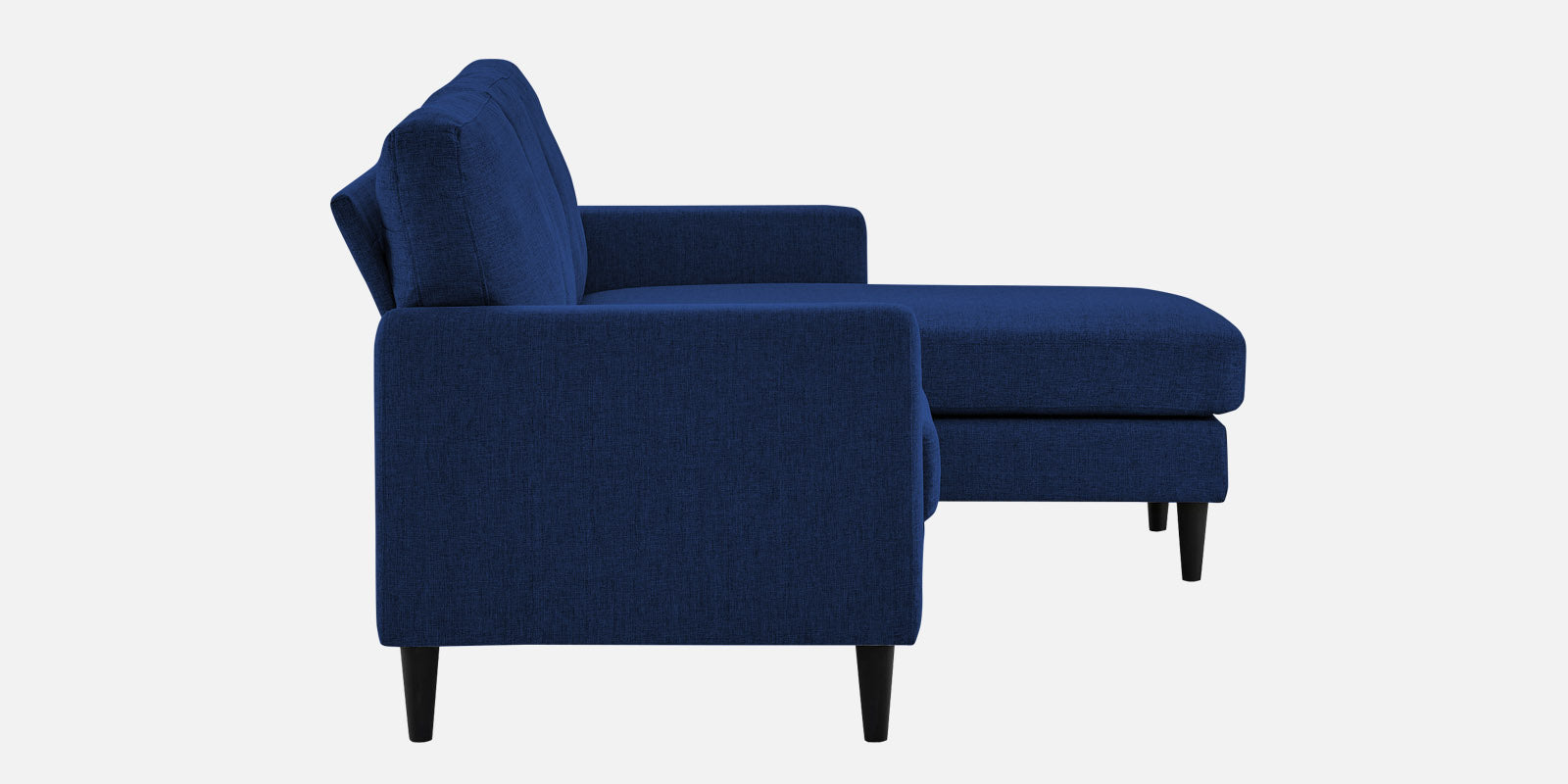 Romie Fabric LHS Sectional Sofa (2+Lounger) in Royal Blue Colour