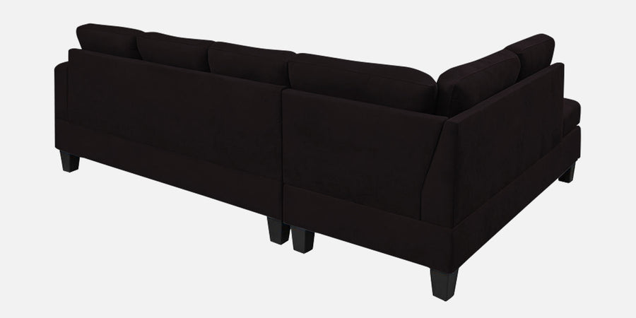 Thomas Fabric Rhs Sectional Sofa 3 Lounger In Cara Brown Colour - Febonic Living
