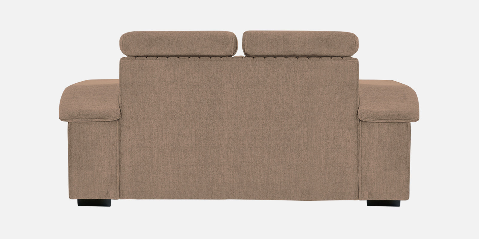 Draco Fabric 2 Seater Sofa In Cookie Beige Colour