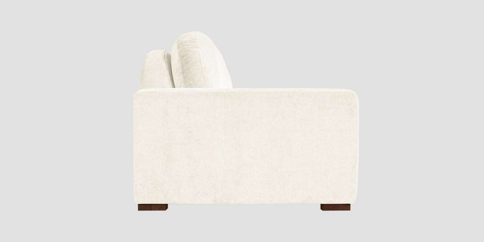 Dara Fabric 3 Seater Sofa In Ivory Cream Colour