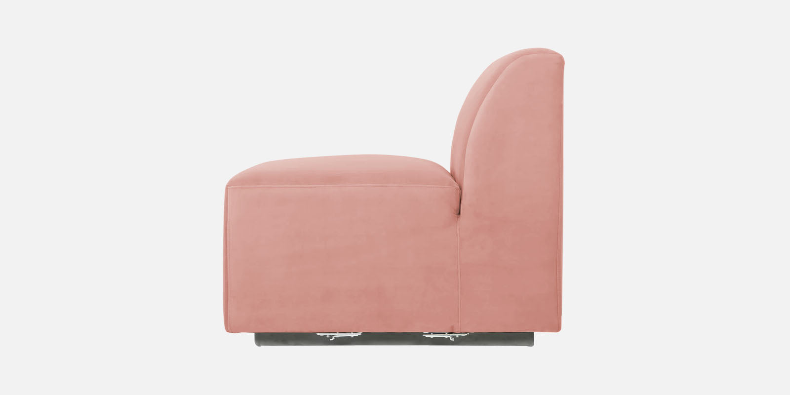 Bufa Velvet 3 Seater Sofa in Blush Pink Colour