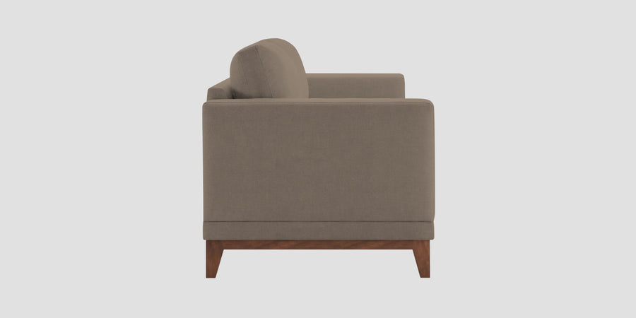 Esha Fabric 2 Seater Sofa In Hazel Beige Colour - Febonic Living