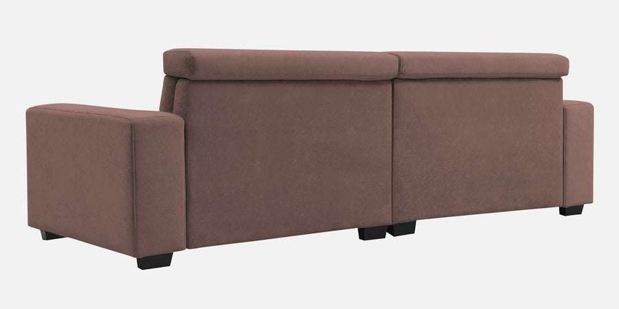 Hiro Fabric 3 Seater Sofa In Berry Wine Colour - Febonic Living