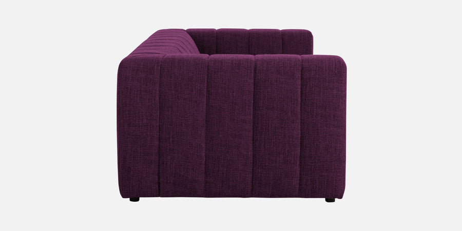Lara Fabric 2 Seater Sofa In Greek Purple Colour - Febonic Living