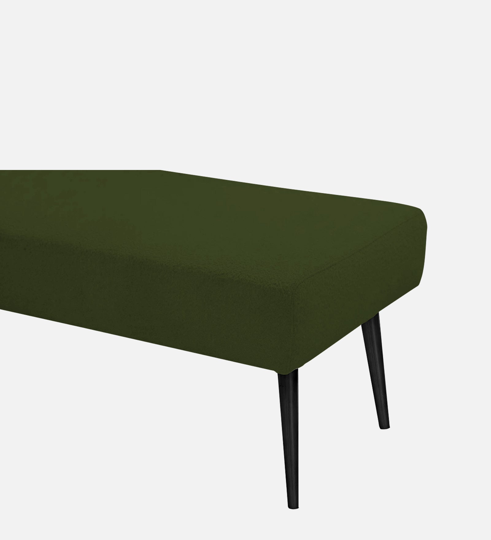 Orbit Fabric Bench In Olive Green Colour