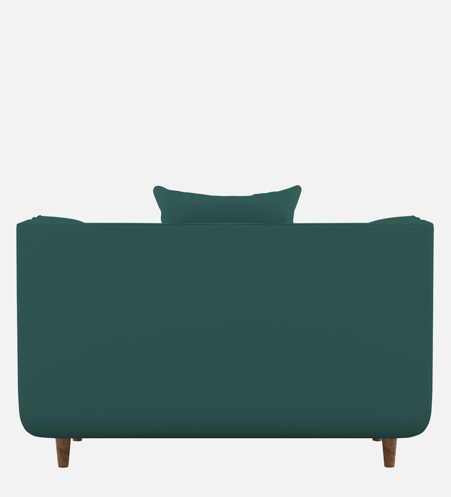 Sumo Velvet 1 Seater Sofa In Pine Green Colour - Febonic Living