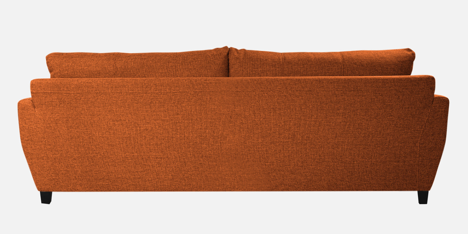 Mario Fabric 3 Seater Sofa in Vivid Orange Colour