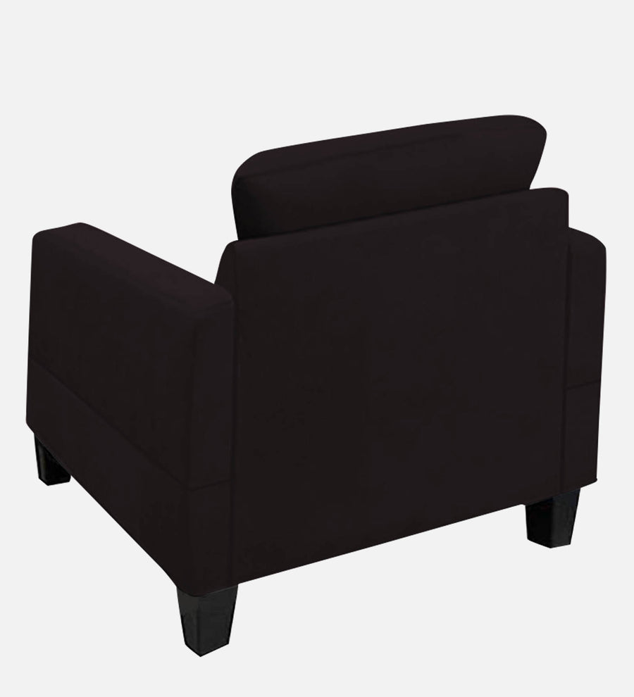 Thomas Fabric 1 Seater Sofa In Cara Brown Colour - Febonic Living