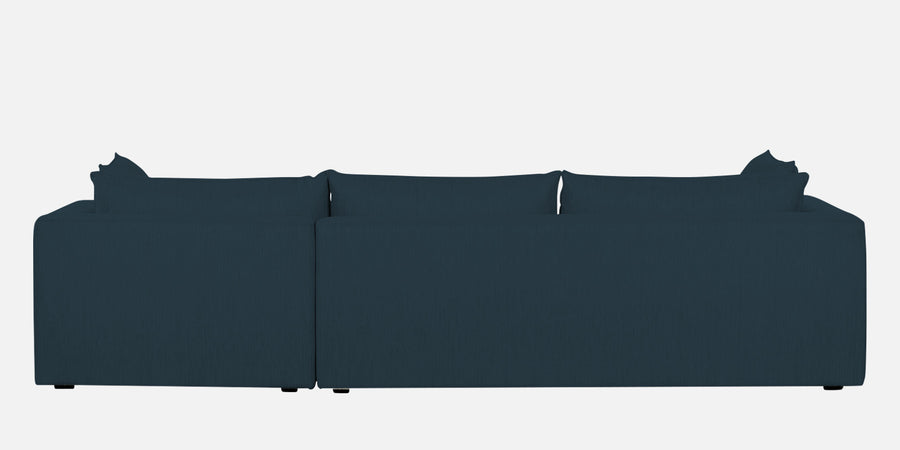 Ziggy Fabric Rhs Sectional Sofa 3 Lounger In Cool Blue Colour - Febonic Living