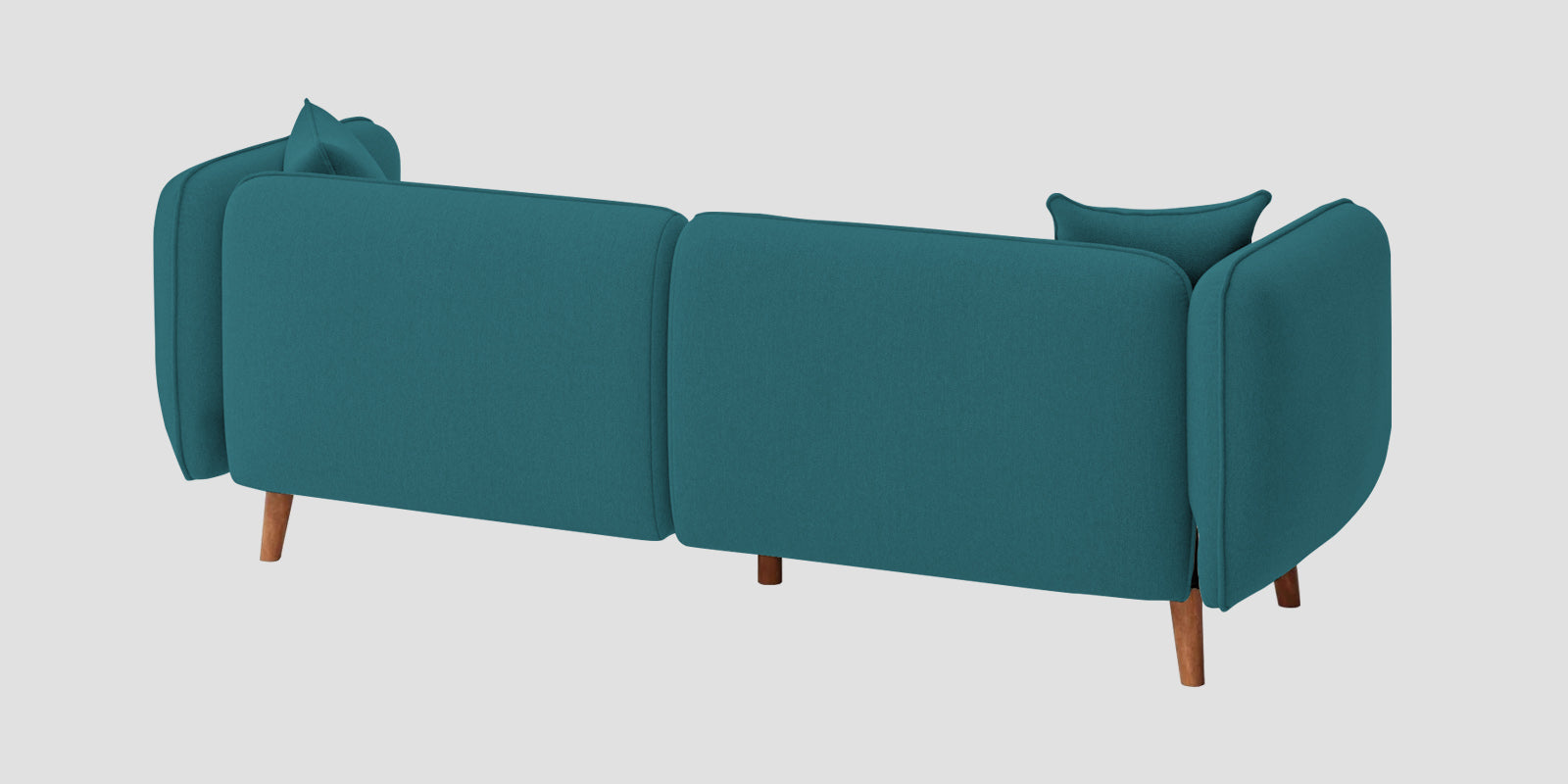 Reva Fabric 3 Seater Sofa In Water Blue Colour - Febonic Living