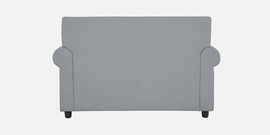 Ribby Fabric 2 Seater Sofa In Coin Grey Colour - Febonic Living