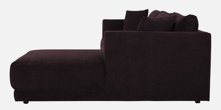 Northern Fabric Lhs Sectional Sofa 3 Lounger In Cara Brown Colour - Febonic Living