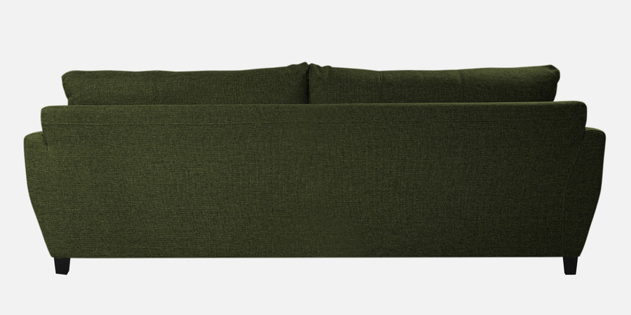 Mario Fabric 3 Seater Sofa In Olive Green Colour - Febonic Living
