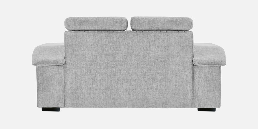 Draco Fabric 2 Seater Sofa In Lit Grey Colour - Febonic Living
