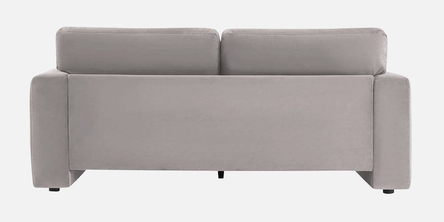 Kosta Velvet 2 Seater Sofa In Pearl Grey Colour - Febonic Living