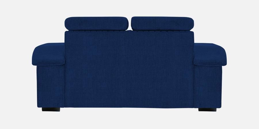 Draco Fabric 2 Seater Sofa In Royal Blue Colour - Febonic Living