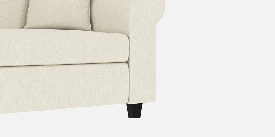 Derado Fabric 2 Seater Sofa In Ivory Cream Colour - Febonic Living