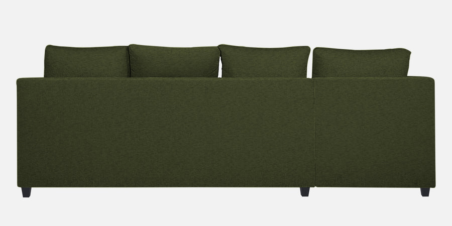 Nebula Fabric Rhs Sectional Sofa 3 Lounger In Olive Green Colour - Febonic Living