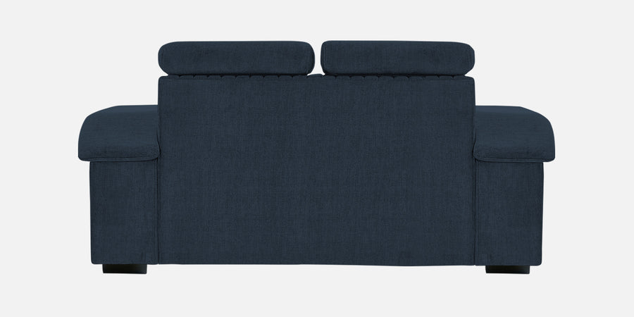 Draco Fabric 2 Seater Sofa In Denim Blue Colour - Febonic Living