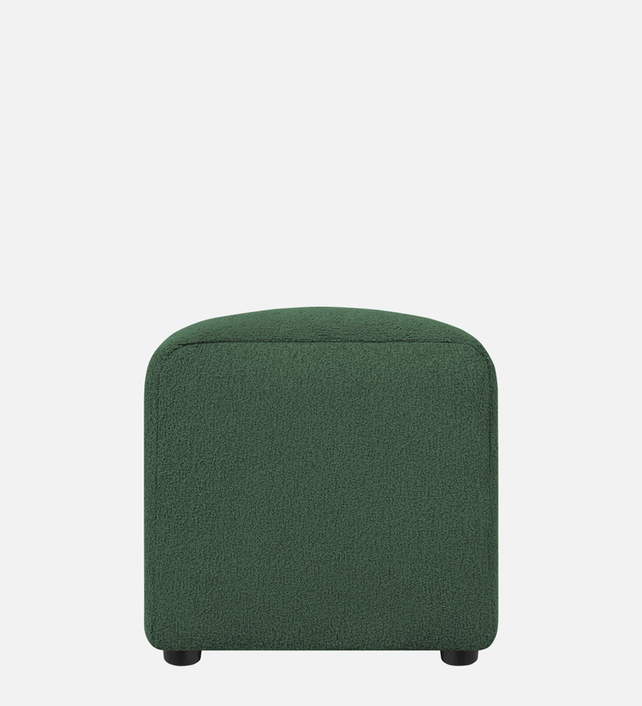 Rexi Boucle Fabric Bench In Bottle Green Colour - Febonic Living